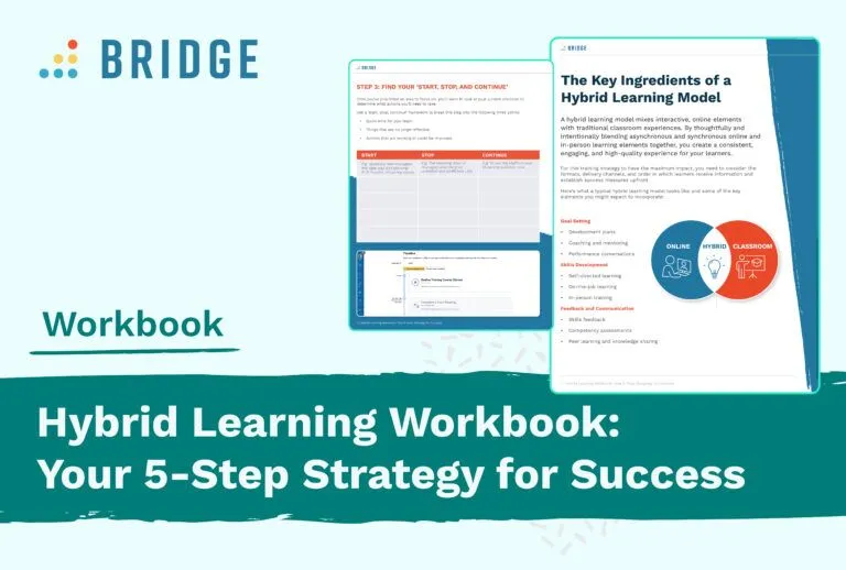 Hybrid learning workbook