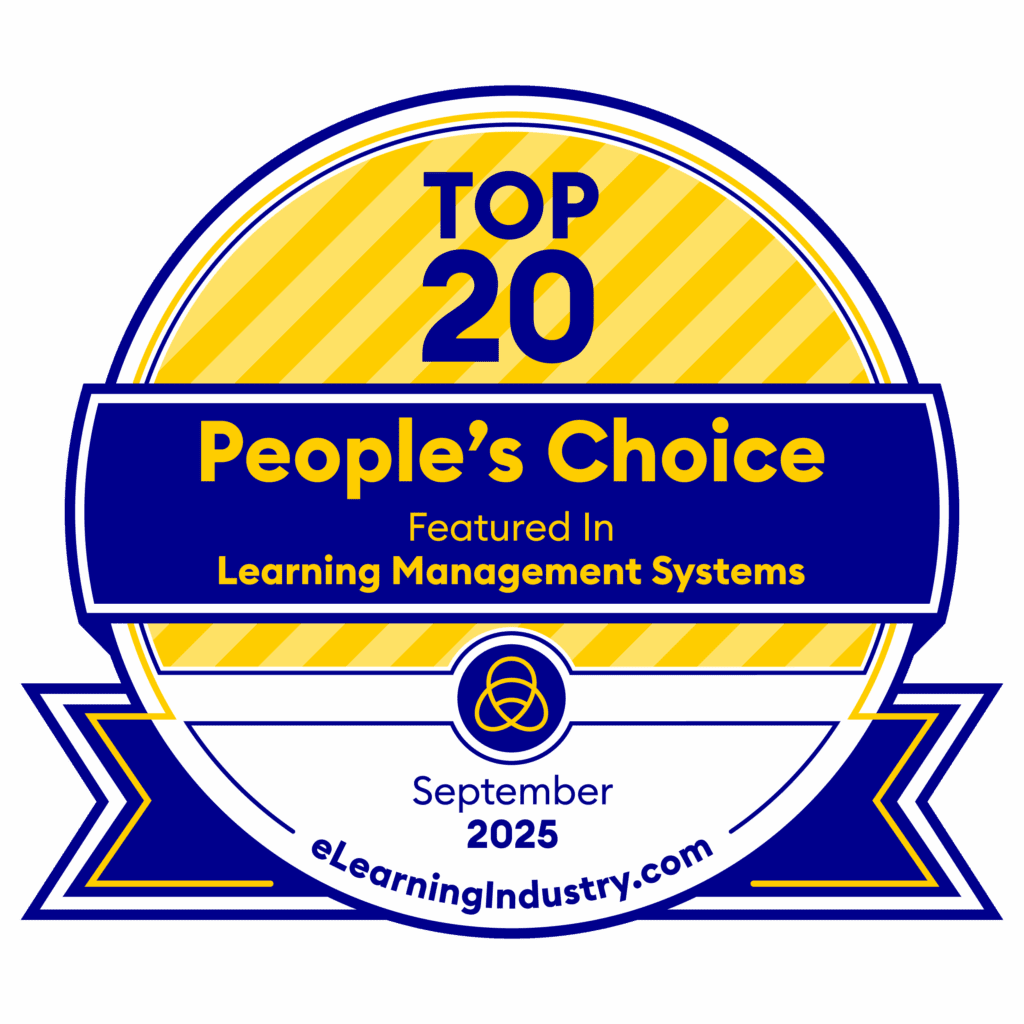 Bridge LMS wins eLearning Industry Top 20 People's Choice