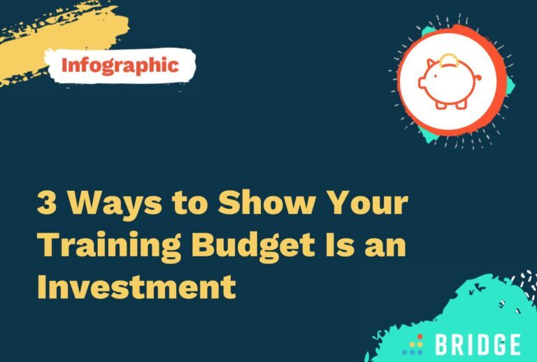 3 Ways to Show Your Training Budget Is an Investment - Infographic feature image