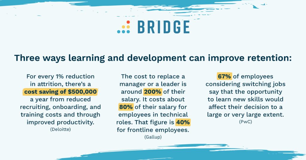 3 ways learning and development can improve employee retention