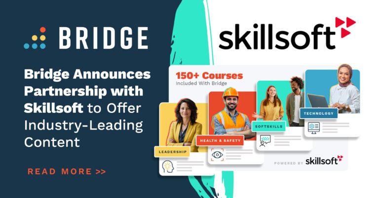 Bridge Announces Partnership with Skillsoft to Offer Industry-Leading Content