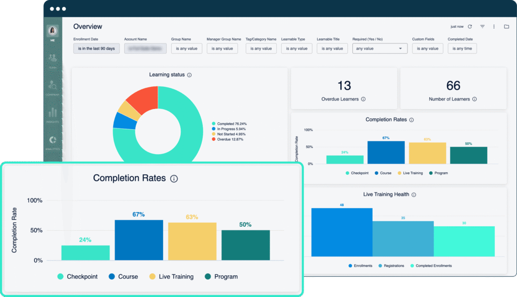 Bridge LMS Analytics