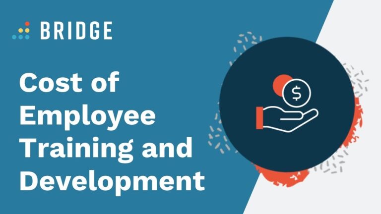 cost of employee training and development