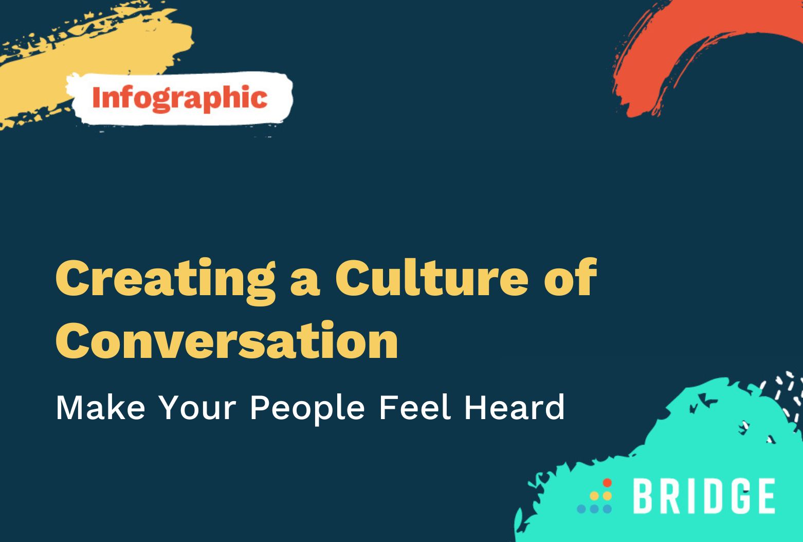 Creating a Culture of Conversation - Infographic Featured Image