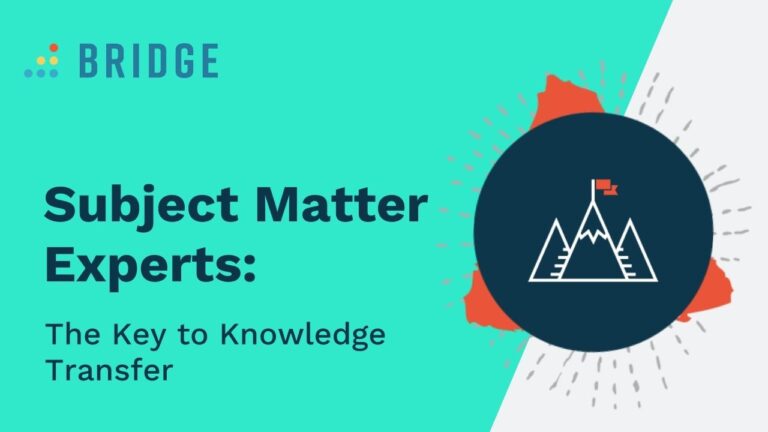 Subject matter experts