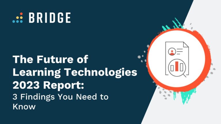 The Future of Learning Technologies 2023 Report - Blog Post Feature Image