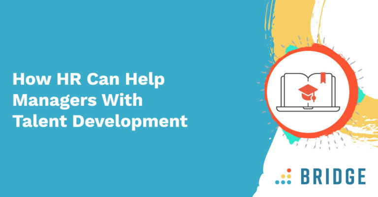 How HR can help managers with talent development