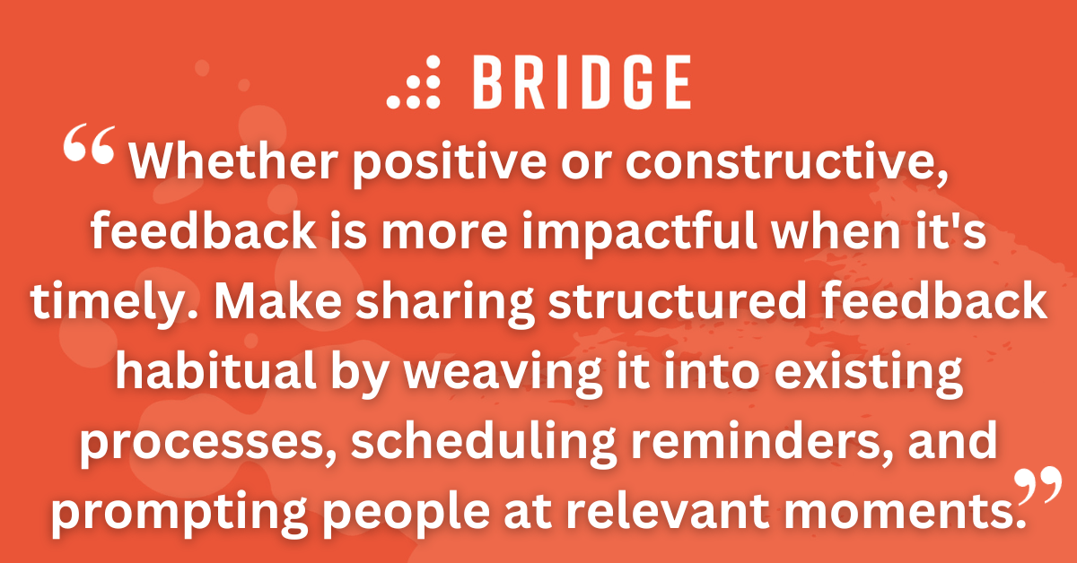 Continuous Feedback Strategies for Employee Development | Bridge LMS