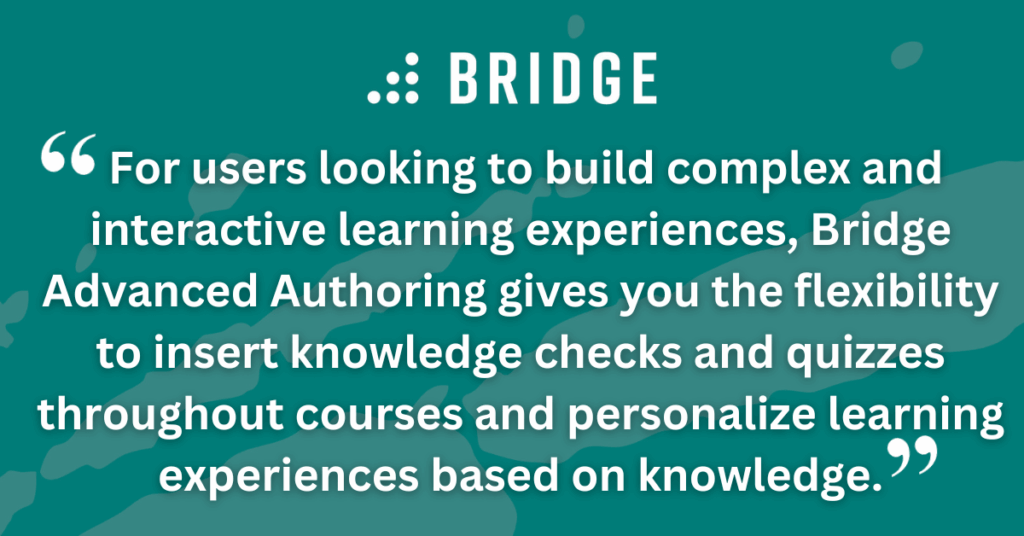 Customer Cresco Labs improved course completion rates by 15% in the first year of using Bridge.