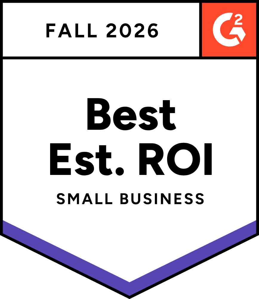 G2 Fall 2026 Best estimated ROI