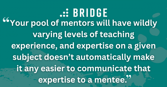 3 Ways to Maintain an Effective Corporate Mentoring Program - Blog Post - Pull Quotes 1