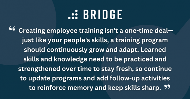 Employee Training Programs - Blog Post - Pull Quote 3