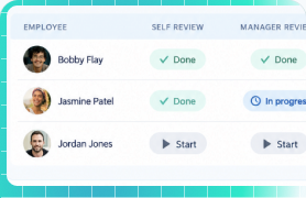 Performance reviews in Bridge